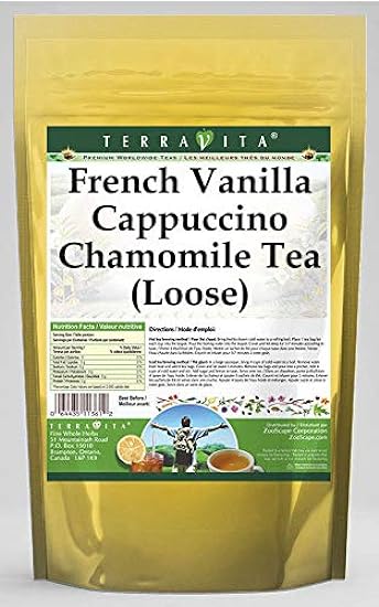 French Vanilla Cappuccino Chamomile Tee (Loose) (8 oz, 