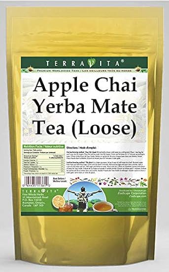 Apple Chai Yerba Mate Tee (Loose) (4 oz, ZIN: 570000) -