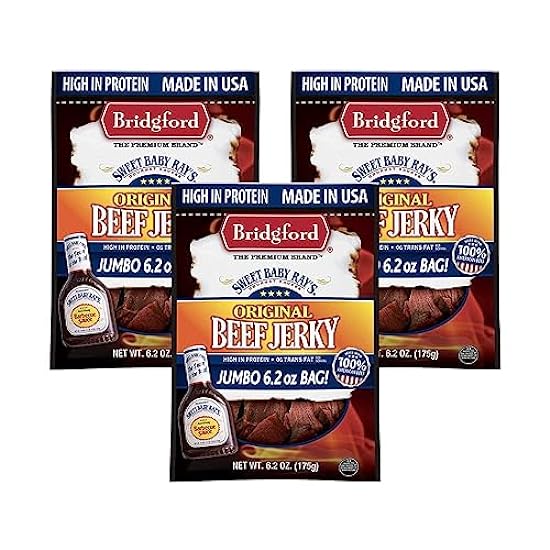 Bridgford Sweet Baby Ray´s High Protein Beef Jerky