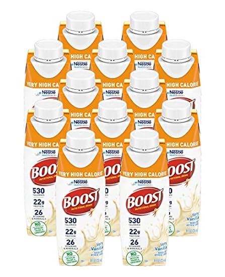 Boost Very High Calorie Nutritional Drink, Very Vanilla