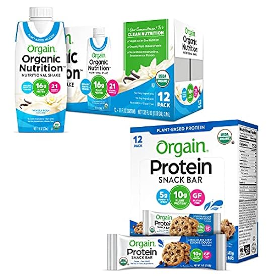Orgain Organic Nutritional Vegan Protein Shake, Vanilla