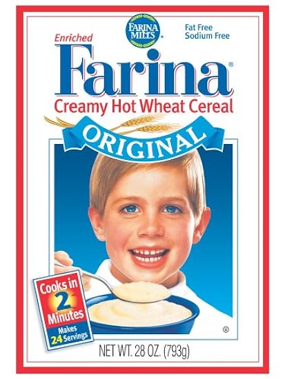 Farina Creamy Hot Wheat Cereal, 28.0 Ounce Boxes (Pack 