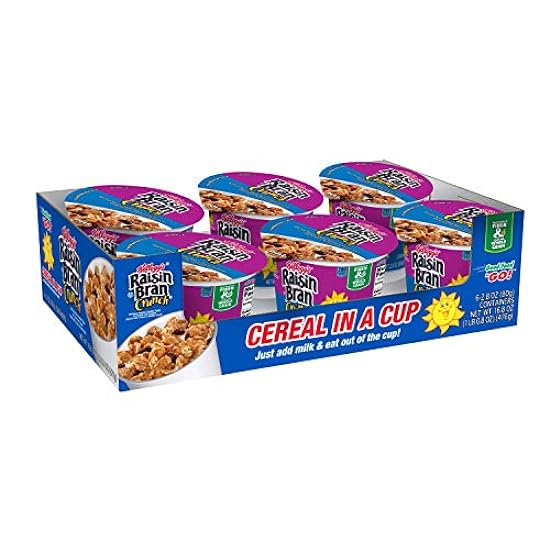 Kellogg´s Raisin Bran Crunch, Frühstück Cereal in 