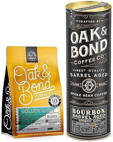 Oak & Bond Kaffee Co. Golden Glow Blend and Espresso Bo