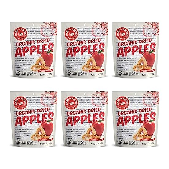 Made In Nature - Organic Apple Rings Dried Fruit - Non-