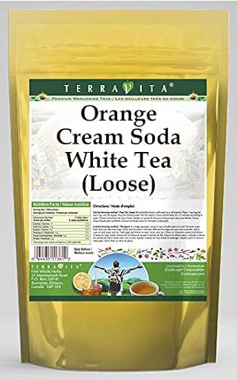 Orange Cream Soda Weiß Tee (Loose) (8 oz, ZIN: 536695) 