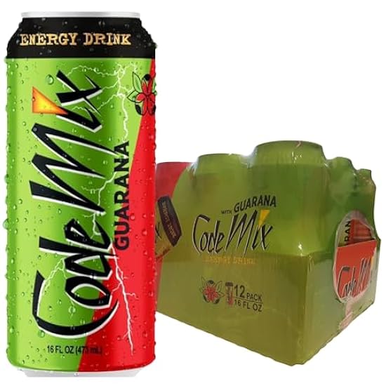 CODE MIX Energy Drink Guarana | Mood Enhancing | Ginsen