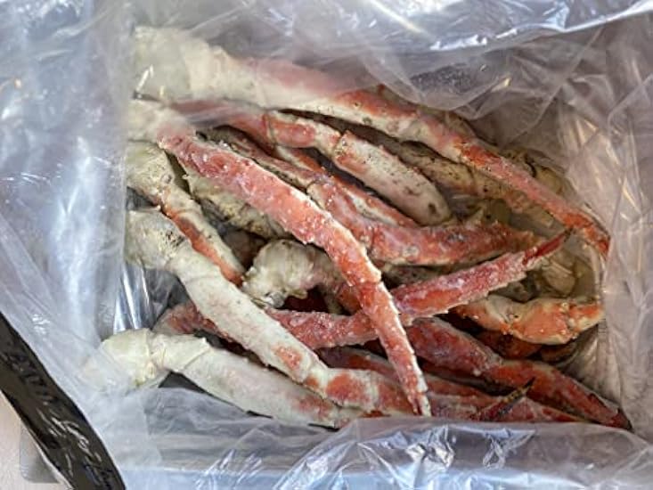 TGFNC-Large Rot Alaskan King Crab Legs- 16/20 Count (2lbs), 1-2 legs per pound. may include claws. 597532870