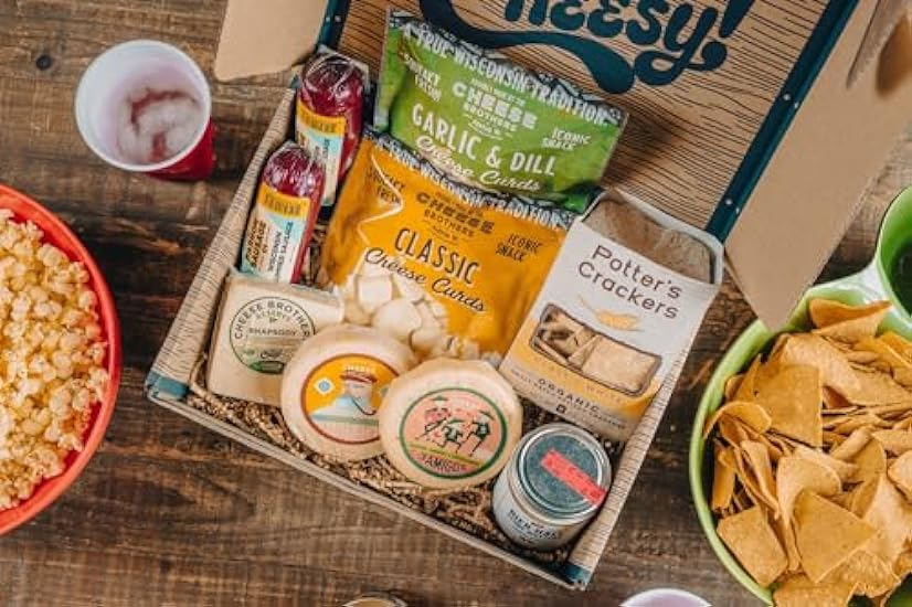 Cheese Bros Game Day Deluxe Gift Box | Fresh from Wisco