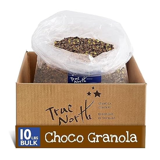 True North Granola – Schokolade Granola Cereal with Rolled Oats, Belgian Schokolade, Dried Cranberries, Gluten Free, All Natural and Non-GMO, Bulk Bag, 10 lb. 255767933