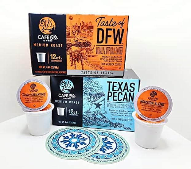 HEB Cafe Ole 26 count Taste Of Texas Variety Pack K-cup