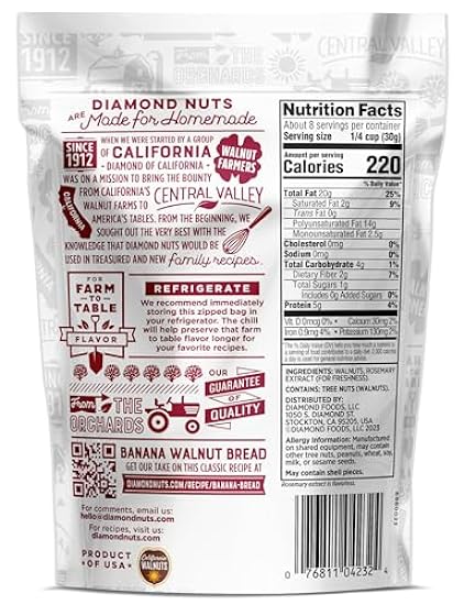 Diamond of California Chopped Walnuts, 8 oz - 12 count 172512353