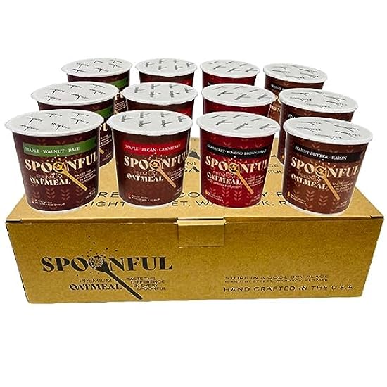 Spoonful Handcrafted Instant Premium Oatmeal with Grano