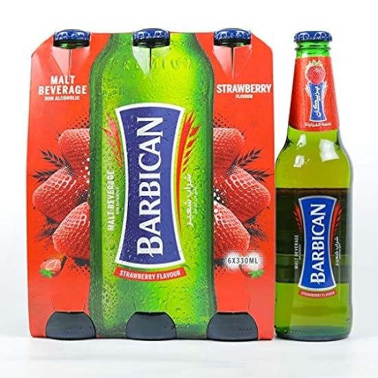 Barbican Strawberry Non-Alcoholic Drink 11.1 fl. Oz, 6 