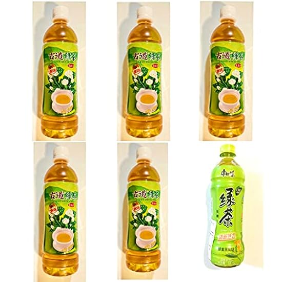 5 Bottle Gudao Jasmine Grün Tee (20.3 Fl Oz Each) And 1 Bottle Kangshifu Honey Jasmine Grün Tee ( Low Sugar) 500 Ml 894444703