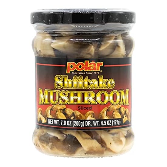 MW Polar Shiitake Mushrooms in Jar, Ready-to-eat, Easy,