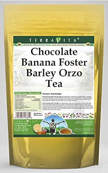 Schokolade Banana Foster Barley Orzo Tee (25 Teebeutel,