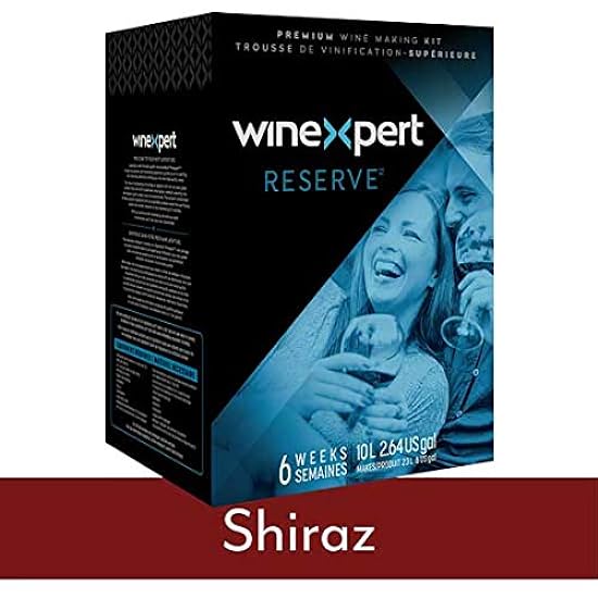 Winexpert Reserve Shiraz Rot Wine Making Kit 33510109