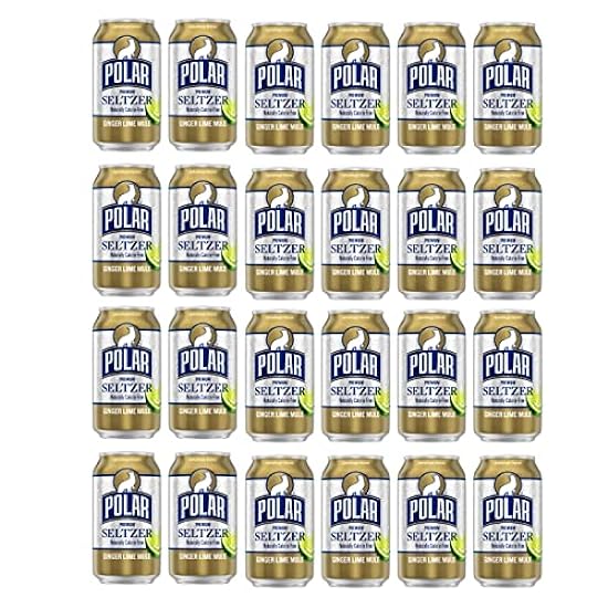 Polar Premium Seltzer Sparkling Wasser Ginger Lime Mule 12 fl oz 24 Pack by Qualitatt 787714764
