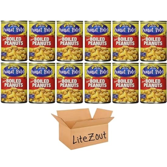 Peanut Patch Peanuts Cajun Boiled,13.5 Ounce (Pack of 12), by Litezout 141215252