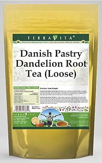 Danish Pastry Dandelion Root Tee (Loose) (8 oz, ZIN: 550956) - 3 Pack 188795329