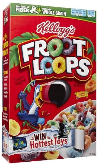 Kellogg´s Froot Loops Cereal 17 oz (Pack of 12) 61