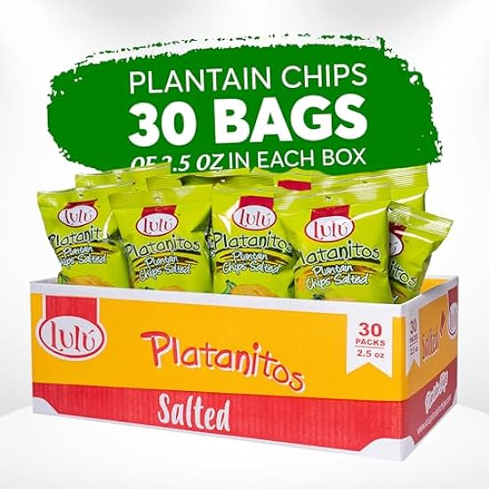 LULU Plantain Chips | Salted Plantain Chips | Whole 30 