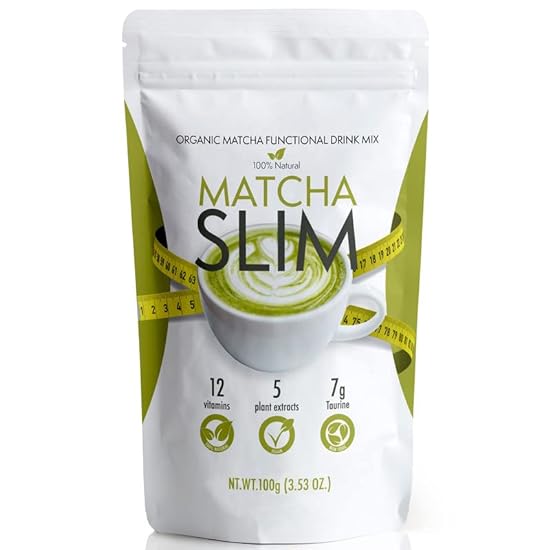 Matcha Slim | Grün Tee | 3.53 oz | 1 Pack | Energy Drin