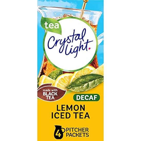 Crystal Light Sugar-Free Decaffeinated Lemon Iced Tee N