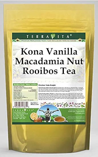 Kona Vanilla Macadamia Nut Rooibos Tee (50 Teebeutel, Z