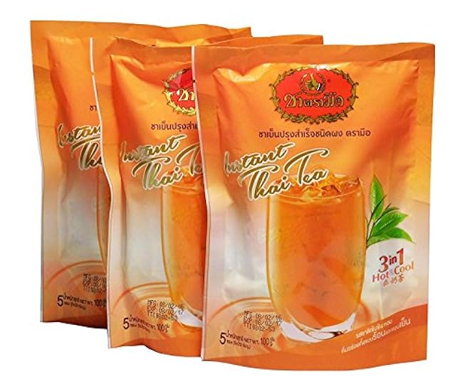 Number One Brand Instant Thai Milk Tee 3 in 1, Deliciou