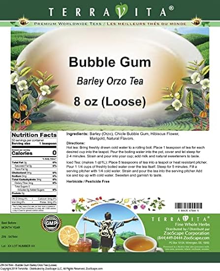 Bubble Gum Barley Orzo Tee (Loose) (8 oz, ZIN: 547844) - 3 Pack 118185673