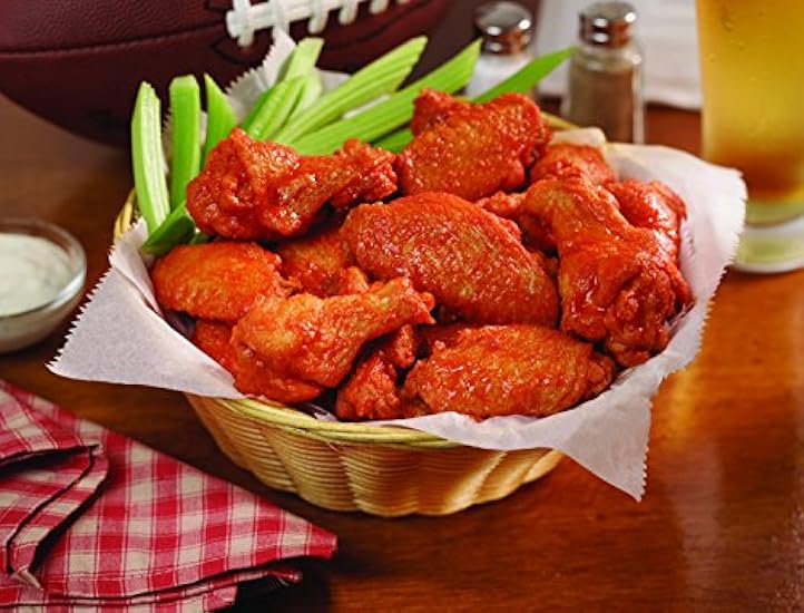Buffaloos Spicy Buffalo Sauce Chicken Wings, 4.5 lb., (2 count) 934446341