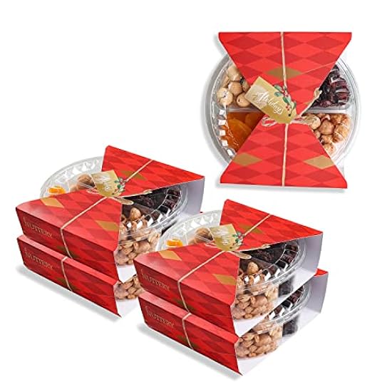 (5 Pack) The Nuttery NY Nut and Dried Fruit Gift Tray w