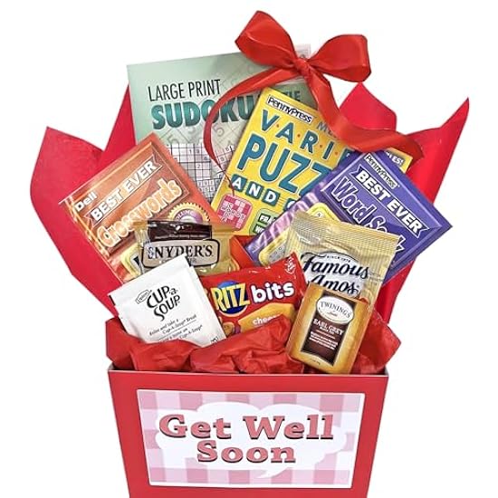 Gifts Fulfilled Comforting Gift Box for Get Well, Think