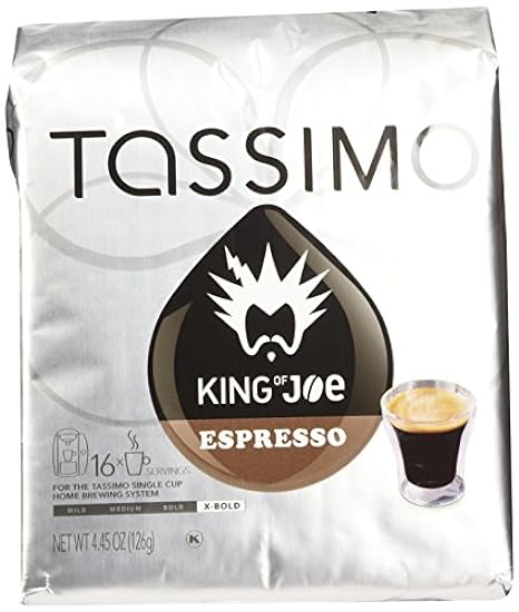 Tassimo King of Joe Espresso 80 T-Disks 238177919