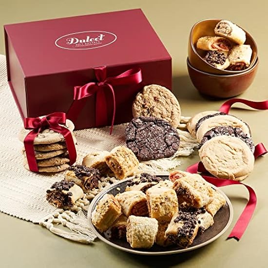Dulcet Gift Baskets Sweet Success: Gourmet Cookie and Snack Gift Basket for All Occasions present Holidays, Birthday, Sympathy, Get Well, Family or Office Gatherings for Men & Women. 682623630