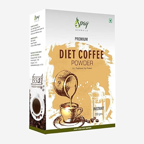 ROSEVILLA Spag Herbals Instant Premix Diet Kaffee Powde
