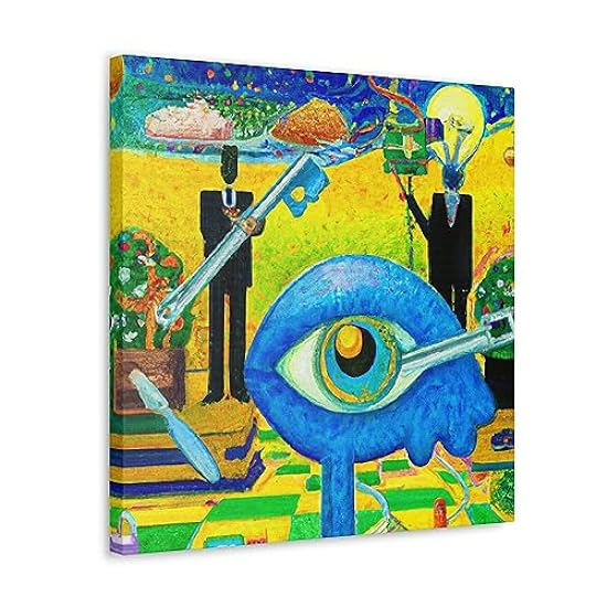 Guardians of Networking - Canvas 20″ x 20″ / Premium Gallery Wraps (1.25″) 823105439