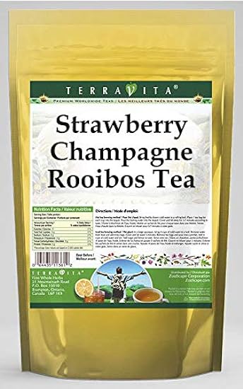 Strawberry Champagne Rooibos Tee (50 Teebeutel, ZIN: 53
