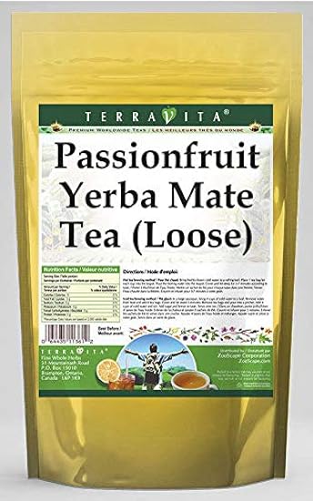 Passionfruit Yerba Mate Tee (Loose) (4 oz, ZIN: 555596)