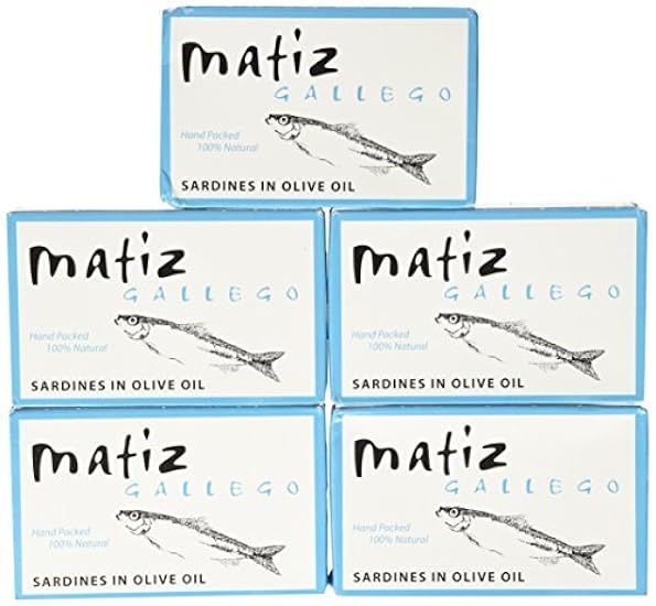 Matiz Gallego Sardines in Olive Oil, 4.2-Ounce Unit (Pa