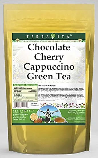 Schokolade Cherry Cappuccino Grün Tee (50 Teebeutel, ZI