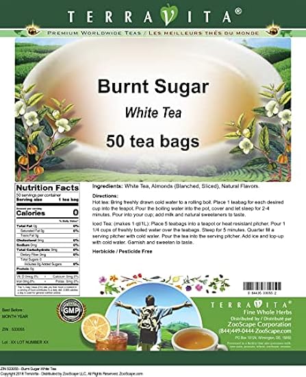 Burnt Sugar Weiß Tee (50 Teebeutel, ZIN: 533055) 799338330