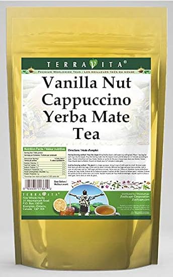Vanilla Nut Cappuccino Yerba Mate Tee (25 Teebeutel, ZI