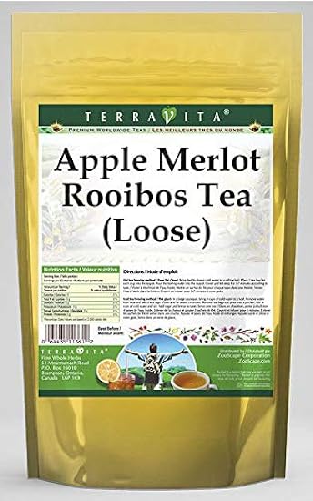 Apple Merlot Rooibos Tee (Loose) (8 oz, ZIN: 541904) - 