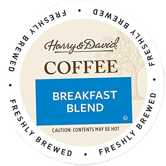 Harry & David Kaffee in Single Serve Cups Compatible with Keurig K-Cup Brewers 72 Count (Frühstück Blend) 631360452