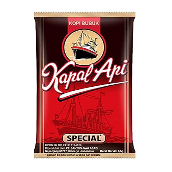50 pack x Kapal Api Special Kaffee Ground (Kaffee Powder) 6.5 gr 1656471