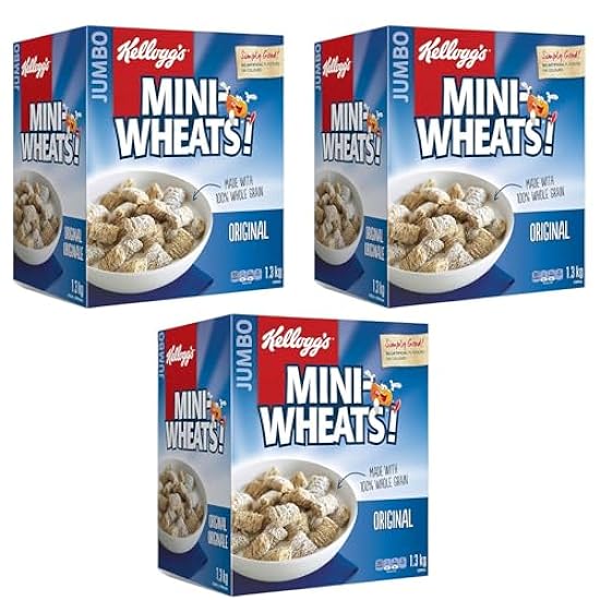 Kellogg´s Mini-Wheats Cereal Jumbo Size, 1.3kg/2.9