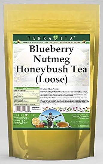 Blauberry Nutmeg Honeybush Tee (Loose) (8 oz, ZIN: 5403